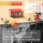 ZenxyHoC 3 Hole Chicken Nesting Box with Perch