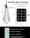 Portable Solar Light Bulbs for Chicken Coop