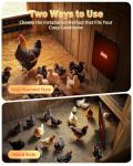 140W Radiant Heat Chicken Coop Heater - Energy Efficient