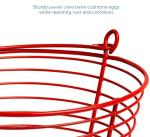 Prevue 8" Red Egg Basket for Chickens
