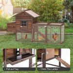 Outdoor Wooden Chicken Coop for 4 Chickens