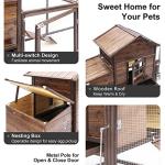 Outdoor Wooden Chicken Coop for 4 Chickens