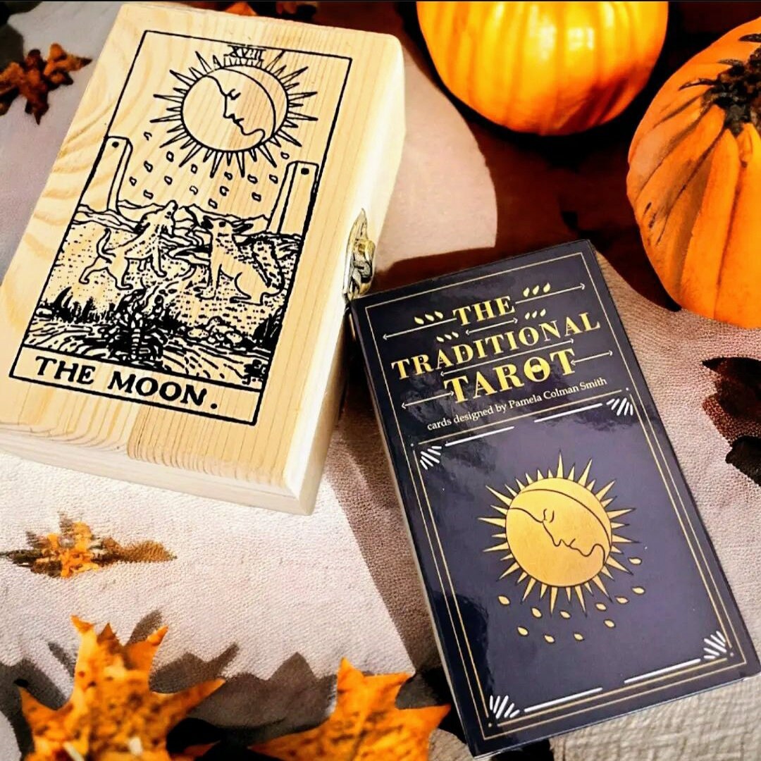 78-Card Tarot Gift Set with Handcrafted Designer Box