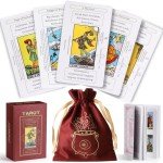 Erbacan Beginner Tarot Card Deck with Guidebook