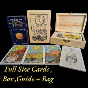 78-Card Tarot Gift Set with Handcrafted Designer Box