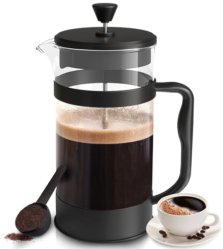 Utopia Kitchen French Press 34oz Coffee Maker - Black