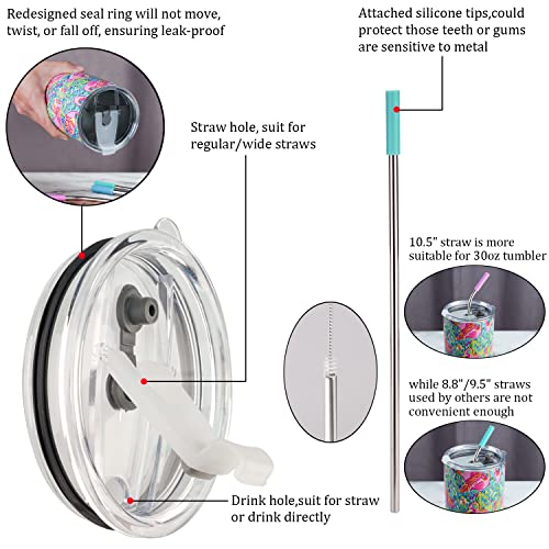 Insulated Coffee Tumbler Set with Accessories