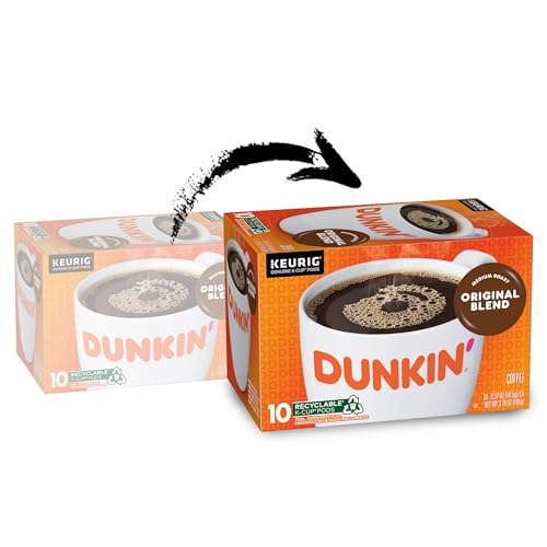 Dunkin' Original Blend Coffee, 60 K-Cup Pods