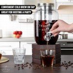 Extra-Thick Glass Cold Brew Coffee Maker