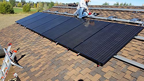 Solar Panel Hanger with All-In-One Mounting Tool