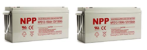 12V 150Ah AGM Deep Cycle Battery for Solar