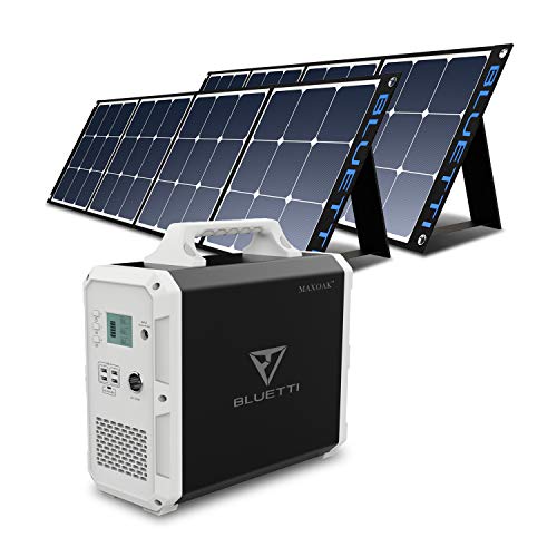 BLUETTI EB150 Solar Generator Bundle with Panels