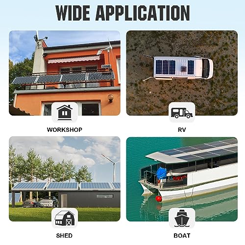 1.6KWH Solar RV Off-Grid Kit + Inverter