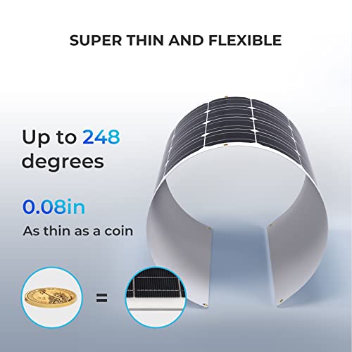 Renogy 100W Flexible Monocrystalline Solar Panel