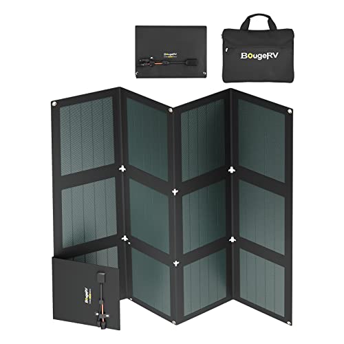 BougeRV Foldable Solar Panel with Carry Bag