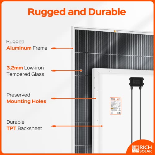 High Efficiency 200W Monocrystalline Solar Panel