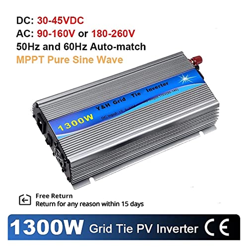 1300W Pure Sine Wave Solar Inverter for Homes