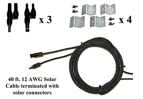400W Solar Kit + Inverter + Battery for Camping