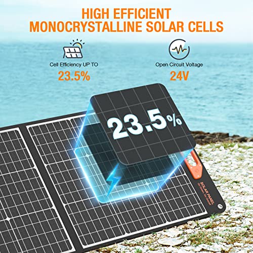 Portable 200W Solar Panel Kit for Off-Grid Living