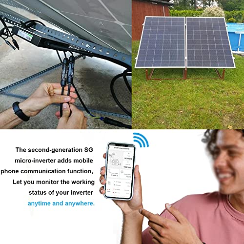 600W Grid Tie Inverter w/ WiFi & MPPT