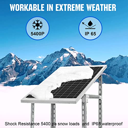 Monocrystalline 12V Solar Panel for Off-Grid Applications