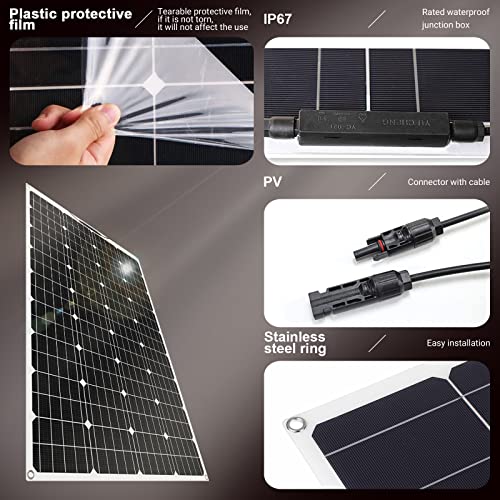 Flexible 1200w Monocrystalline Solar Panel Kit