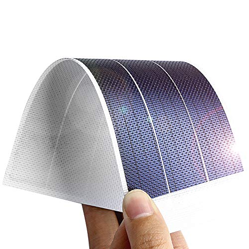 Flexible White 0.75w Thin Film Solar Panel