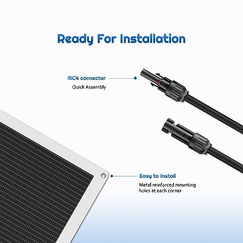 180W Flexible Solar Panel for Off-Grid Use