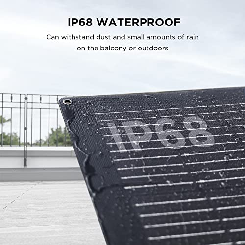Flexible 100W Solar Panel with High Efficiency Modules