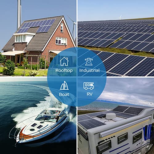 100W 12V Solar Panel for Off-Grid Use