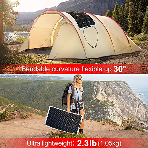 Lightweight 200W Solar Panel for RV, Boat, Camper