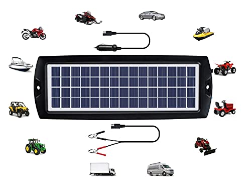 Portable Solar Panel Charger for Vehicles & Equipment