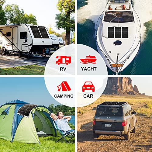 Lightweight 200W Solar Panel for RV, Boat, Camper