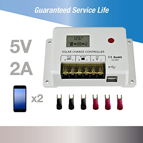 200W Solar Power Kit + Gel Battery + Controller