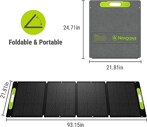 Newpowa 220W Monocrystalline Solar Panel (220W)