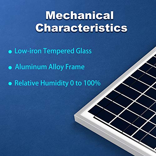 ACOPOWER 35W Poly Solar Panel for Off-Grid Applications