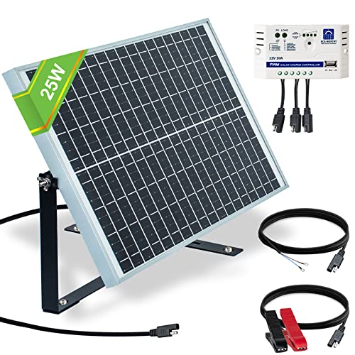 25W Off-Grid Solar Panel Kit with Accessories
