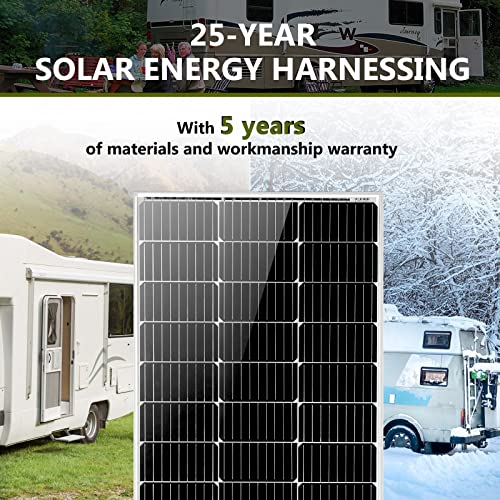 100W Monocrystalline Solar Panel for Off-Grid Applications