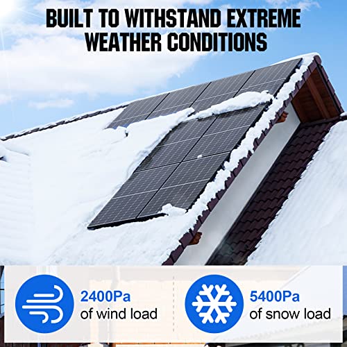 100W Monocrystalline Solar Panel for Off-Grid RV/Boat