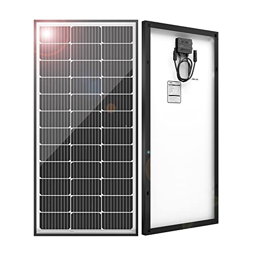 9BB Monocrystalline Solar Panels - 100W Efficiency Module