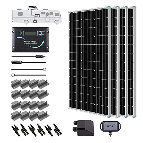 Renogy 400W 12V Monocrystalline Solar RV Kit