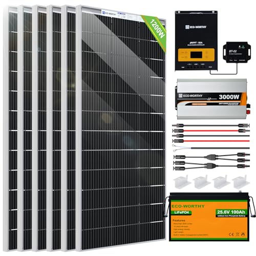 1200W Lithium Solar System for Off Grid