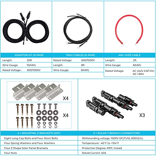 Renogy 400W Premium Solar System Kit