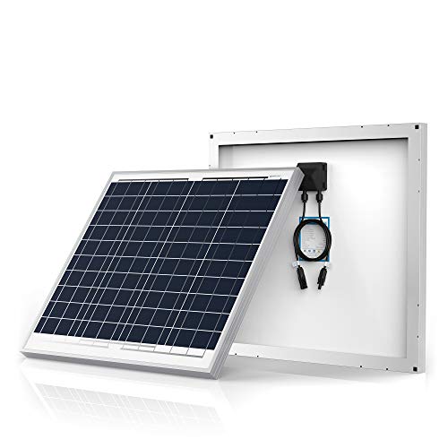 ACOPOWER 60W Solar Panel for 12V Charging