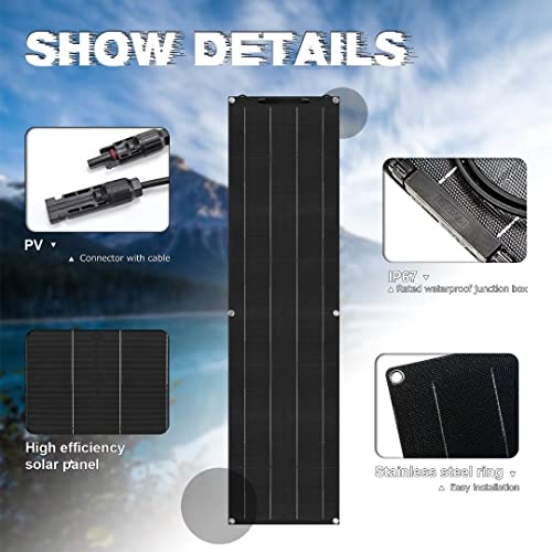 Flexible Solar Panel Kit for RV/Camping