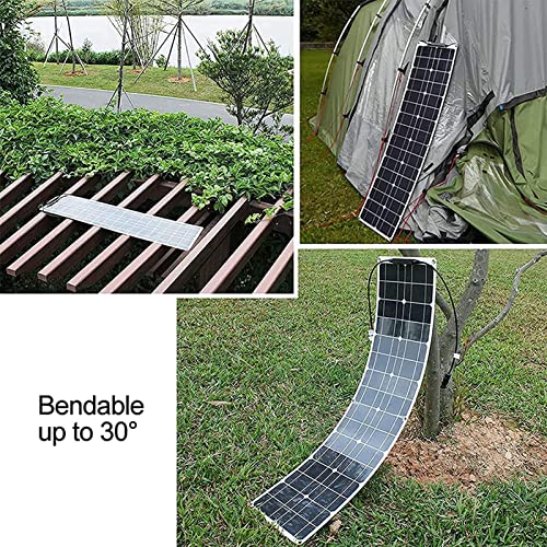 500W Flexible Solar Panel Kit with Charge Controller