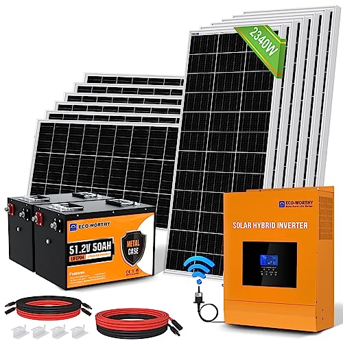 Off-Grid Solar Power Kit for Home/Shed