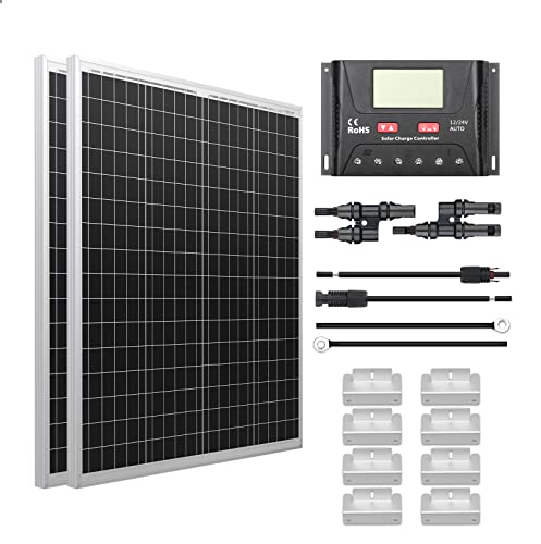 200W Poly Solar Panel Kit with Controller