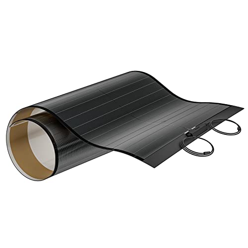 BougeRV 200W Flexible Solar Panel with Tape
