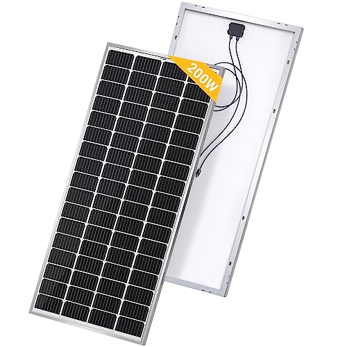 9BB Mono Solar Panel - 200W Efficiency